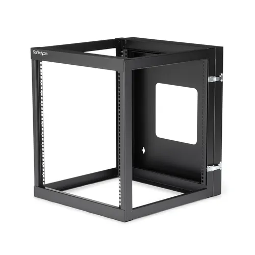 StarTech.com RK1219WALLOH stojak 12U Szafa wisząca Czarny