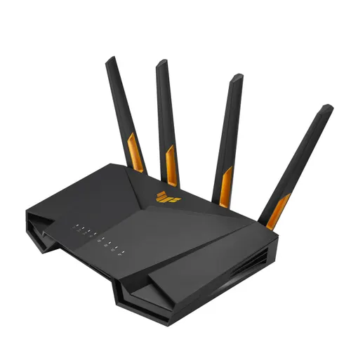 ASUS TUF Gaming AX3000 V2 router bezprzewodowy Gigabit Ethernet Dual-band (2.4 GHz/5 GHz) Czarny, Pomarańczowy (TUF-AX3000 V2)