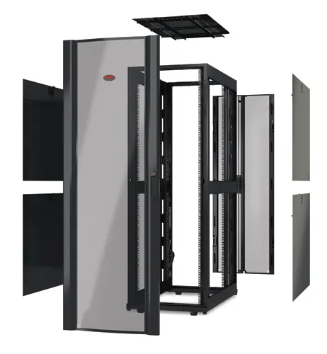 APC NetShelter SX 42U Stojak wolnostojący Czarny, 600 × 1200 mm, bez boków i drzwi