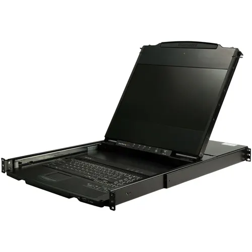 StarTech.com RKCOND17HD konsola rackowa 43,9 cm (17.3") 1920 x 1080 px Stal Czarny 1U