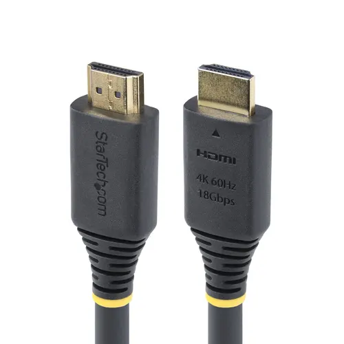 StarTech.com HDMI2-CABLE-4K60-5M kabel HDMI HDMI Typu A (Standard) Czarny