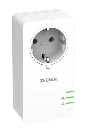 D-Link DHP-P601AV/E Karta sieciowa do PowerLine 1000 Mbit/s Przewodowa sieć LAN Biały 2 szt.