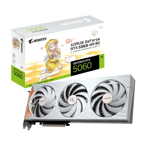 GIGABYTE AORUS GeForce RTX 5060 ARI 8G NVIDIA 8 GB GDDR7