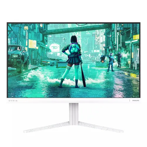 Philips Evnia 3000 24M2N3201PL/00 monitor komputerowy 60,5 cm (23.8") 1920 x 1080 px Full HD LCD Biały