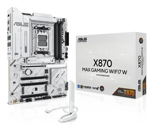 ASUS X870 MAX GAMING WIFI7 W AMD X870 Gniazdo AM5 ATX