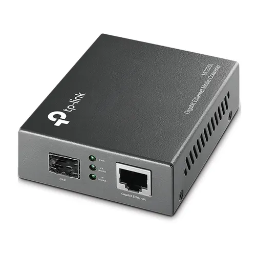 TP-Link Omada MC220L konwerter sieciowy 1000 Mbit/s Multifunkcyjny, Pojedynczy Czarny
