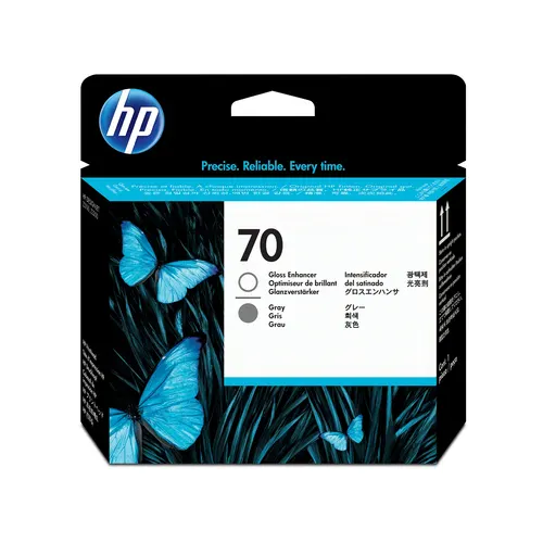 HP Głowica drukująca 70 DesignJet: szary i wzmacniający połysk