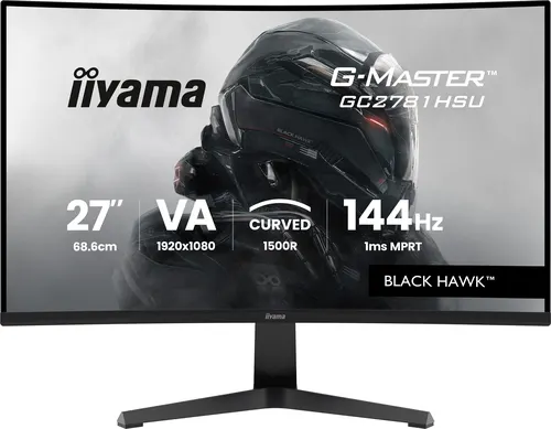iiyama G-MASTER GC2781HSU-B1 monitor komputerowy 68,6 cm (27") 1920 x 1080 px Full HD LCD Czarny