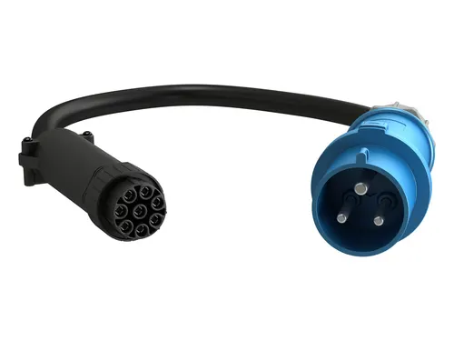 Vertiv FSC1U001 kabel zasilające Czarny, Niebieski 3 m