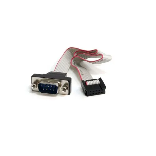 StarTech.com PNL9M16 kabel równoległy Szary 0,4064 m DB-9 IDC