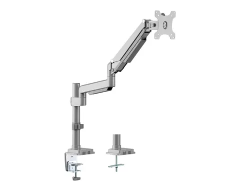 Equip 650112 uchwyt / stojak do monitorów 81,3 cm (32") Biurko Srebrny