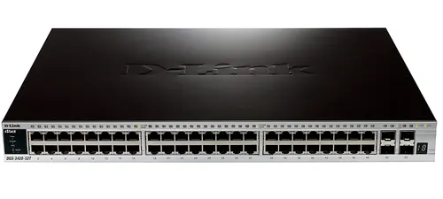 D-Link DGS-3420-52T przełącznik sieciowy Zarządzany L2 Czarny
