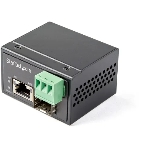 StarTech.com IMC1GSFP30W konwerter sieciowy 1000 Mbit/s Multifunkcyjny, Pojedynczy Czarny
