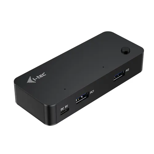 i-tec CAKVMHUB2A2C huby i koncentratory USB Type-C 5000 Mbit/s Czarny