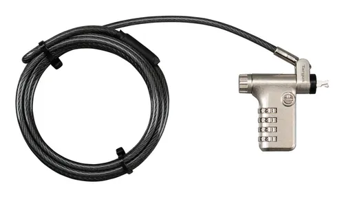 Targus ASP106RGLX25S zapięcie do kabli Srebrny 2 m