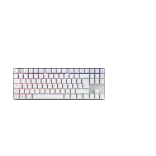 CHERRY MX 8.2 TKL Wireless RGB klawiatura Gaming RF Wireless + Bluetooth AZERTY Francuski Biały