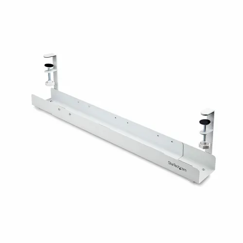 StarTech.com CALW-DESK-CABLE-TRAY organizator na kable Biurko Korytko kablowe Biały 1 szt.
