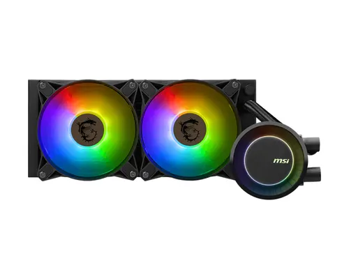 MSI MAG Coreliquid E240 Płyta główna, Procesor Chłodnica cieczy all-in-one 12 cm Czarny