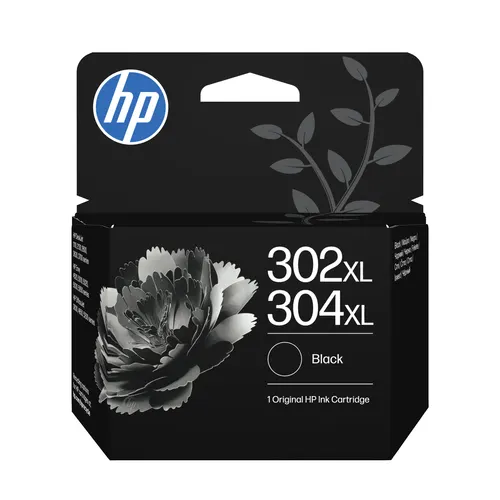 HP Oryginalny czarny tusz 302XL/304XL