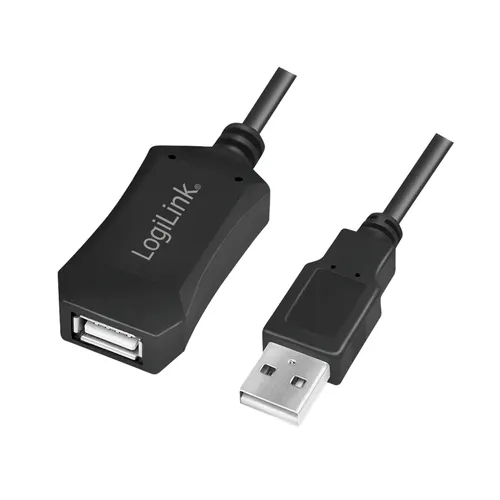 LogiLink UA0001A przejściówka do kabli USB Type-A Czarny