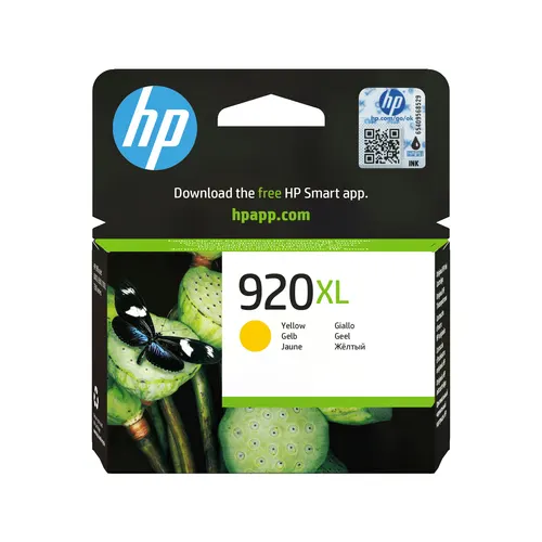 HP 920XL oryginalny wkład atramentowy żółty XL