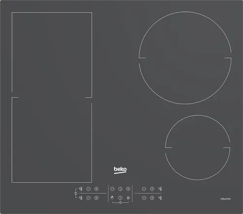 Beko HII64200FMTZG płyta kuchenna Szary Wbudowany 60 cm Płyta indukcyjna strefowa 4 stref(y)