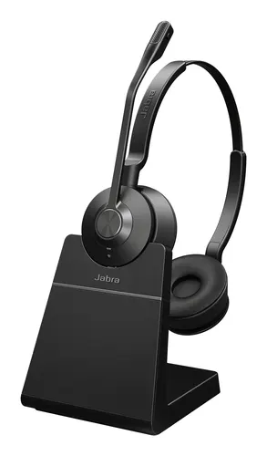 Jabra Engage 55 SE Zestaw słuchawkowy Bezprzewodowy Opaska na głowę Biuro/centrum telefoniczne Czarny, Stereo, UC, USB-A, ze stacją ładującą, Low Power