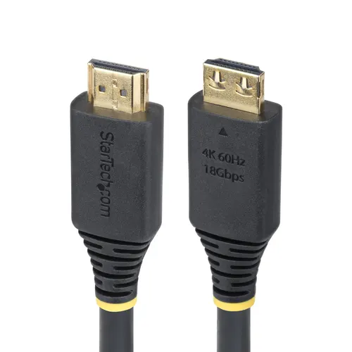 StarTech.com HDMI2-CABLE-GRIP-15F kabel HDMI 4,5 m HDMI Typu A (Standard) Czarny