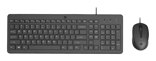 HP Przewodowa mysz i klawiatura 150, układ niemiecki