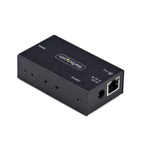 StarTech.com I13P-SERIAL-ETHERNET konwerter szeregowy/repeater/izolator RS-232 RJ-45 Czarny