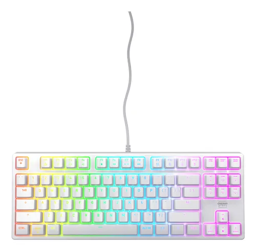 CHERRY K4V2 TKL klawiatura Gaming USB QWERTY US English Biały