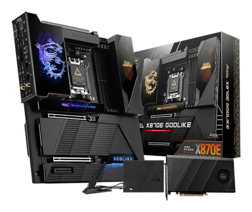 MSI MEG X870E GODLIKE płyta główna AMD X870E Gniazdo AM5 Rozszerzone ATX