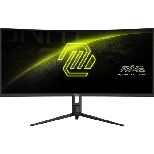 MSI MAG 342CQR E2 monitor komputerowy 86,4 cm (34") 3440 x 1440 px UltraWide Quad HD LCD Czarny