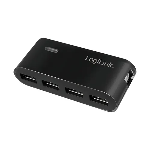 LogiLink UA0085 huby i koncentratory USB 2.0 Type-A 480 Mbit/s Czarny