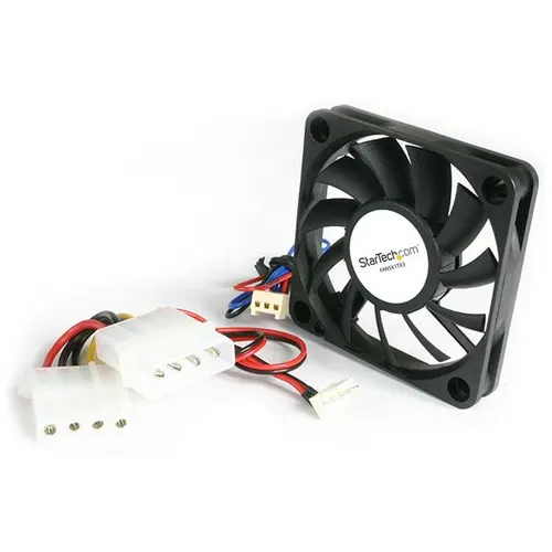 StarTech.com FAN5X1TX3 system chłodzenia komputerów Obudowa komputera Wentylator 5 cm Czarny