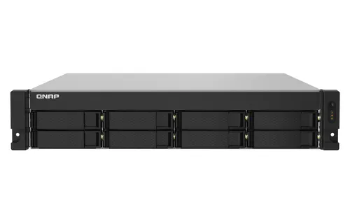 QNAP TS-832PXU NAS Rack (2U) Annapurna Labs AL324 4 GB DDR4 0 TB QNAP Turbo System Aluminium, Czarny