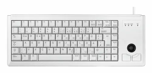 CHERRY G84-4400 klawiatura Uniwersalne USB QWERTY US English Szary, układ US