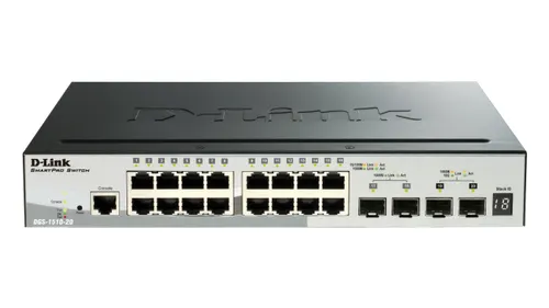 D-Link DGS-1510-52XMP Zarządzany L3 Gigabit Ethernet (10/100/1000) Obsługa PoE Czarny