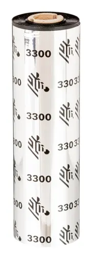 Zebra 3300 Wax/ Resin taśma termiczna 74 m Czarny, 110 mm x 74 m