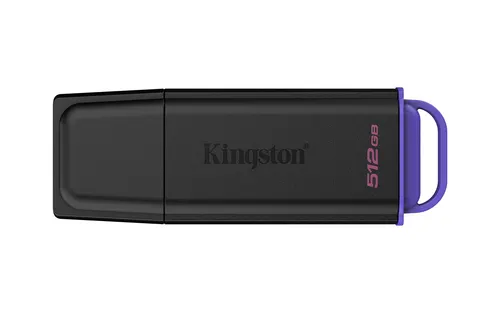 Kingston Technology DataTraveler 512GB Przenośny USB 3.2 Gen 1 Exodia Czarny/fioletowy