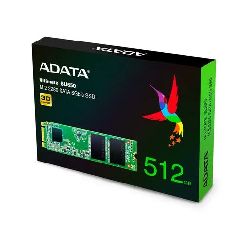 ADATA Ultimate SU650 512 GB M.2 SATA III 3D NAND