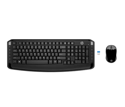 HP Bezprzewodowa klawiatura i mysz 300