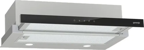 Gorenje TH64E3SGB okap kuchenny Pół wbudowany (wyciągany) Stal nierdzewna 350 m³/h