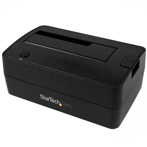 StarTech.com SDOCKU313 stacja dokująca do dysków twardych USB 3.2 Gen 2 (3.1 Gen 2) Type micro-B Czarny