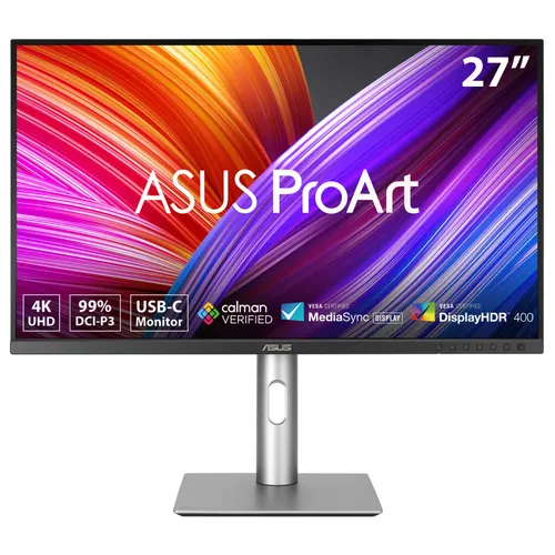 ASUS ProArt PA279CRV monitor komputerowy 68,6 cm (27") 3840 x 2160 px 4K Ultra HD LCD Czarny