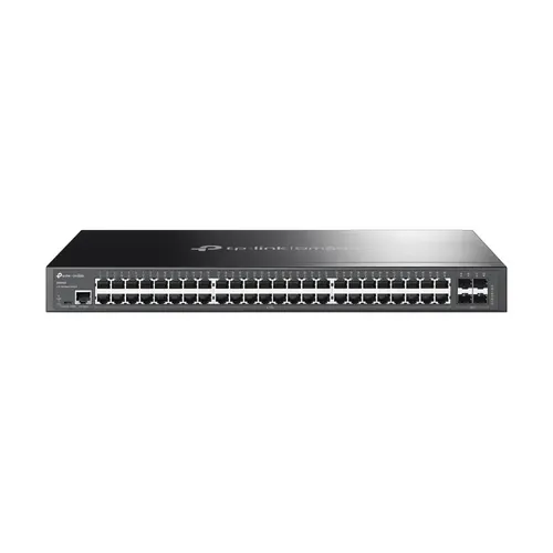 TP-Link Omada SG3452 przełącznik sieciowy Zarządzany L2+ Gigabit Ethernet (10/100/1000) 1U Czarny (TL-SG3452)