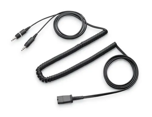 HP Poly Kabel Poly Stereo z dwoma złączami 3,5 mm do QD