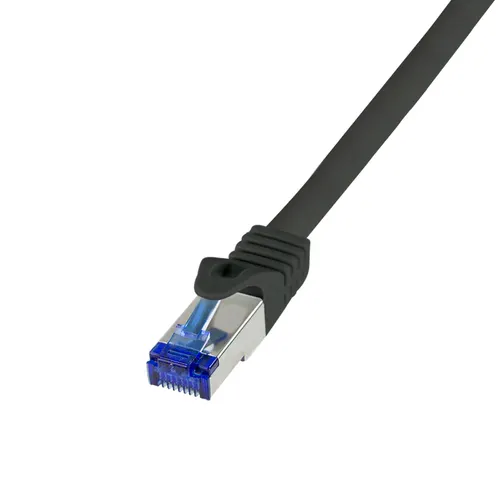 LogiLink C6A103S kabel sieciowy Czarny 15 m Cat6a S/FTP (S-STP) Okrągły