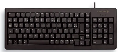 CHERRY G84-5200LCMCH-2 klawiatura Dom USB Swiss Czarny