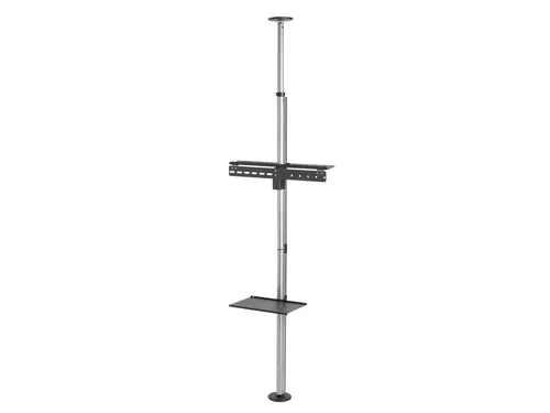 Equip 650621 uchwyt do telewizorów 177,8 cm (70") Czarny, Stal nierdzewna